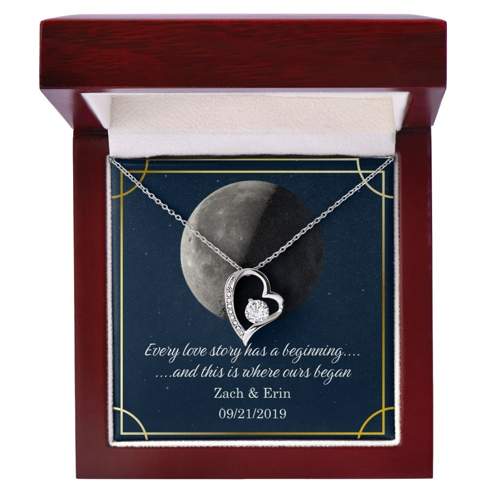 Love Under The Moon Necklace