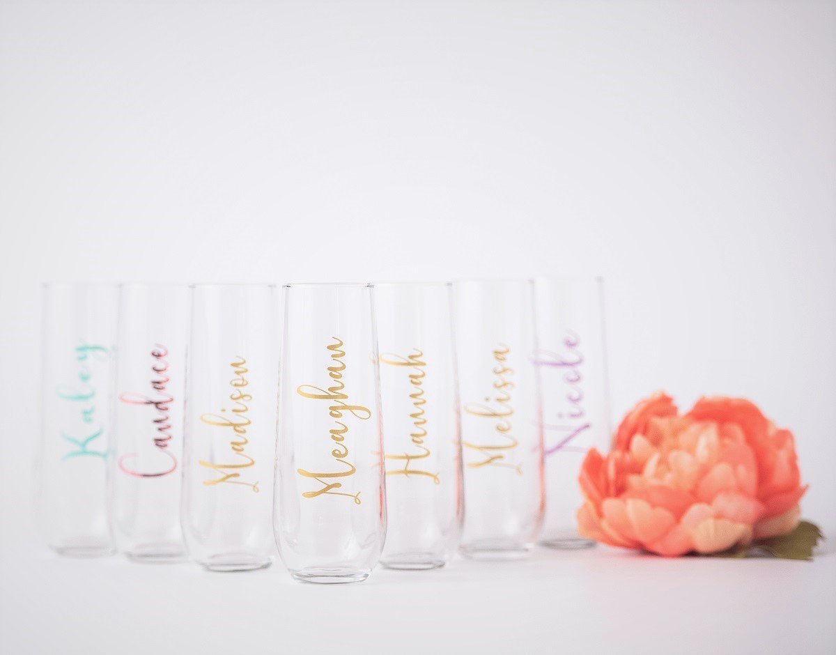 Champagne Glass Bring Out the Bubbly