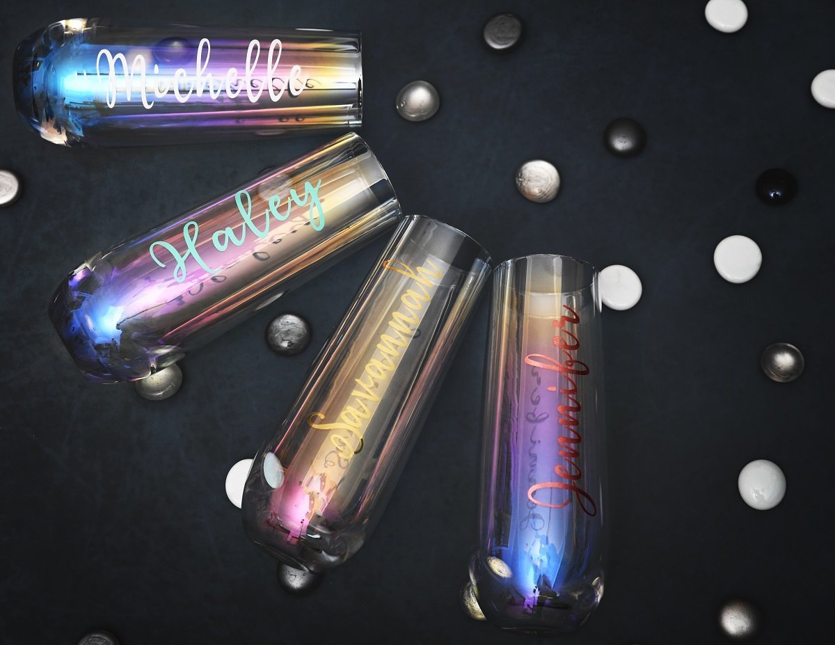 Champagne Glass Radiant Stemless Flute