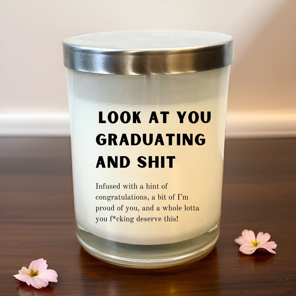 Graduation Cheeky Candle