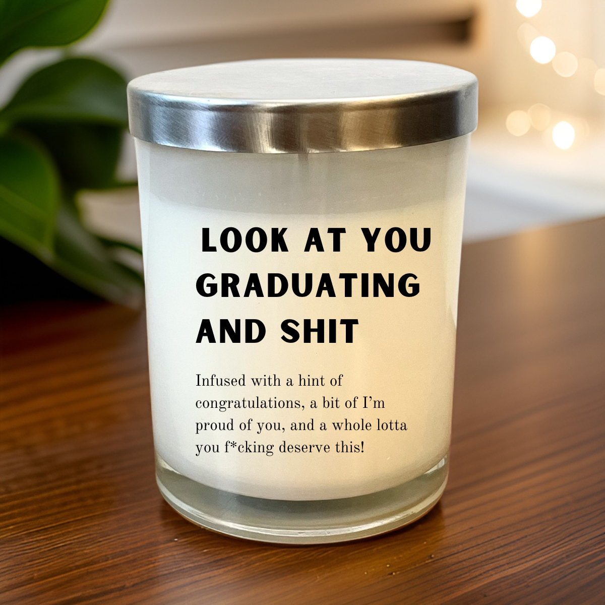 Graduation Cheeky Candle
