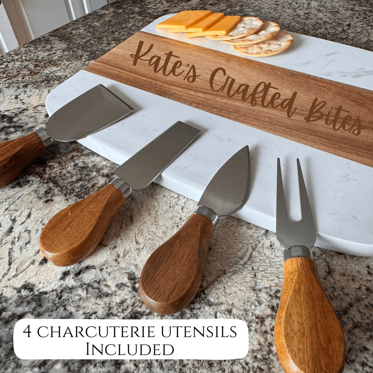 Personalized Gather &amp; Graze Personalized Charcuterie Board for her, Customized Gifts for Women by Groovy Girl Gifts
