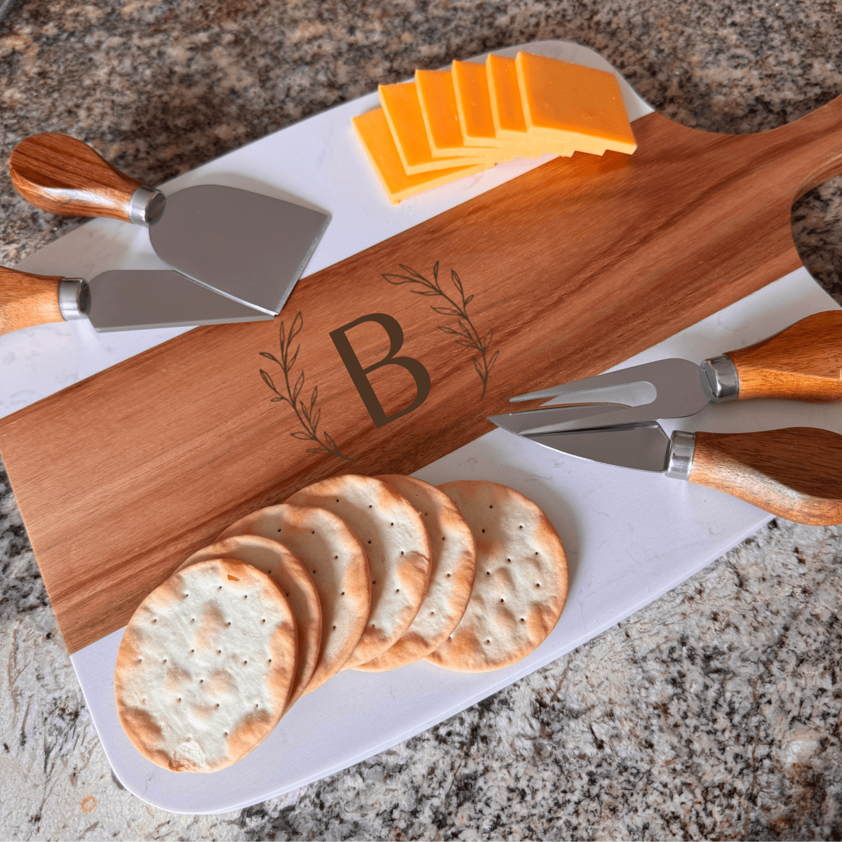 Personalized Gather & Graze Personalized Charcuterie Board for her, Customized Gifts for Women by Groovy Girl Gifts