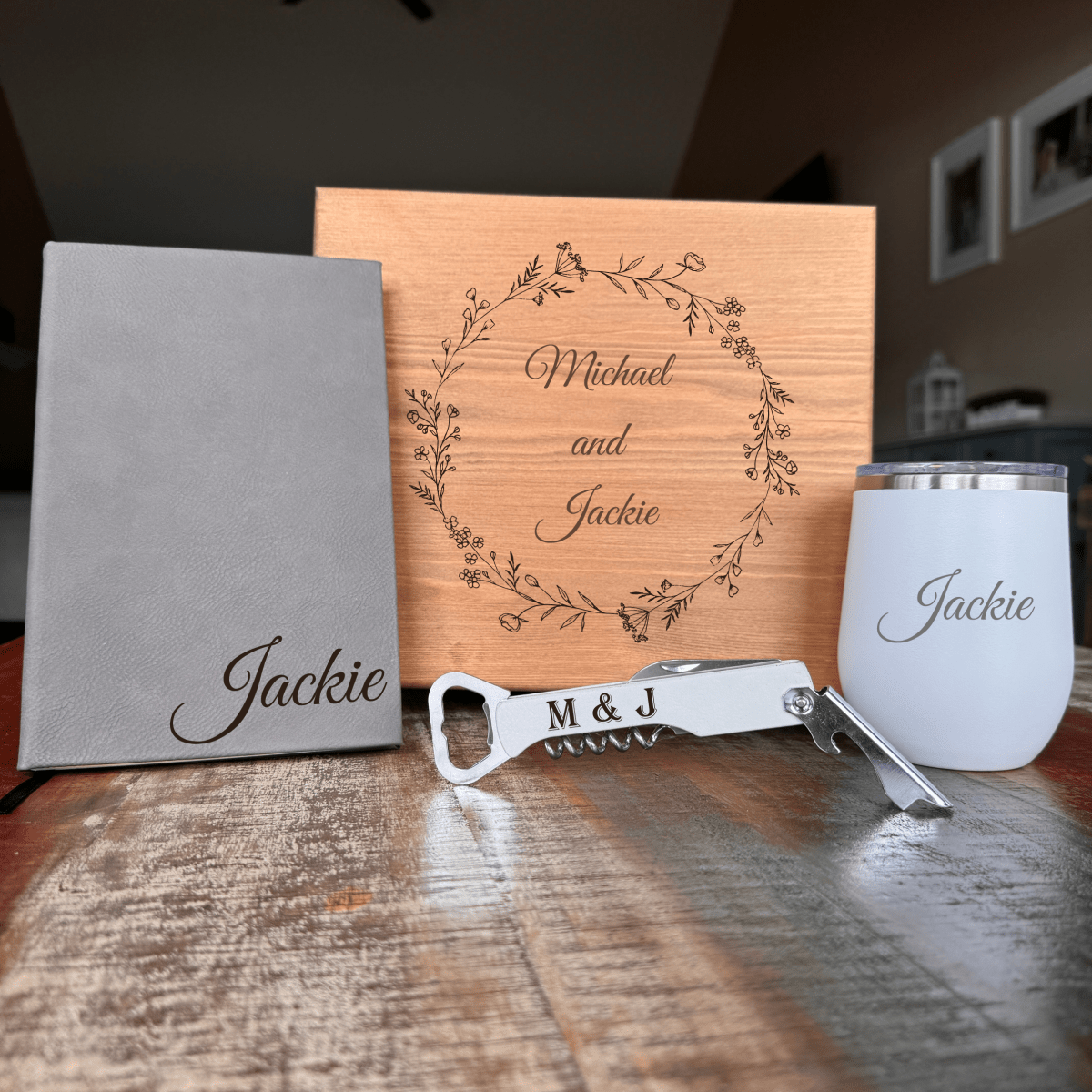 Personalized Cherished Memory Gift Set for her, Customized Gifts for Women by Groovy Girl Gifts