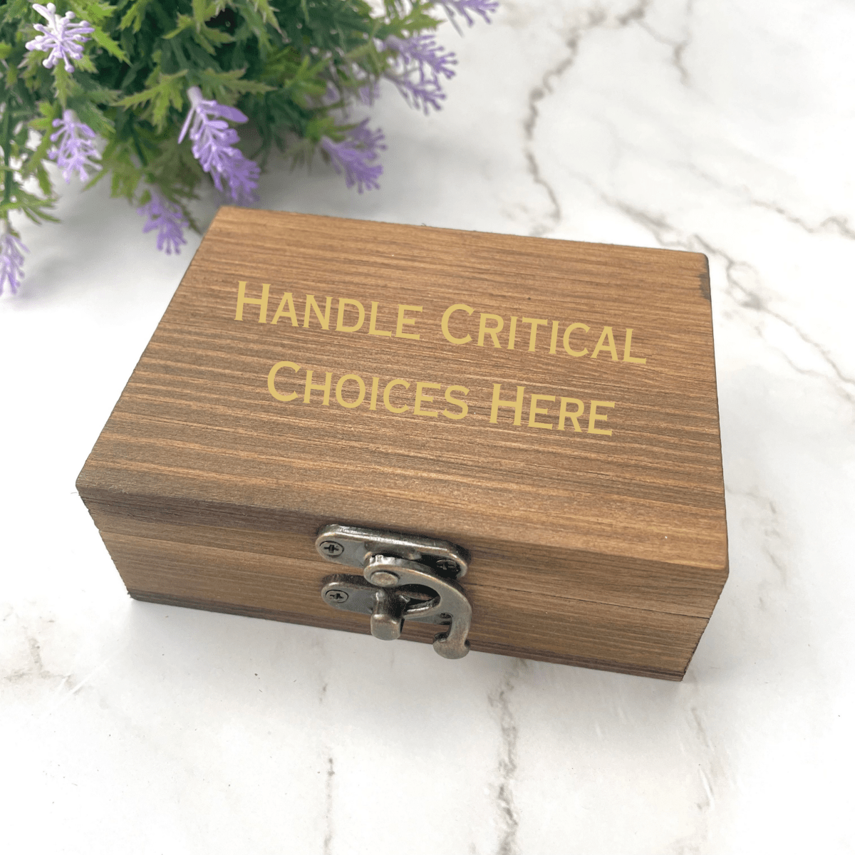 Personalized Personalized Decision Maker Coin for her, Customized Gifts for Women by Groovy Girl Gifts