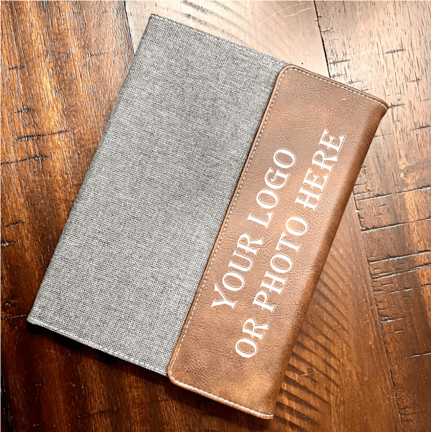 Personalized Company Logo Portfolio for her, Customized Gifts for Women by Groovy Girl Gifts