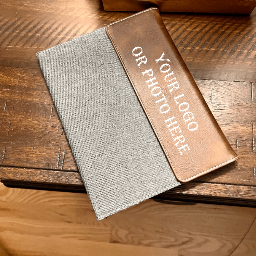 Personalized Company Logo Portfolio for her, Customized Gifts for Women by Groovy Girl Gifts