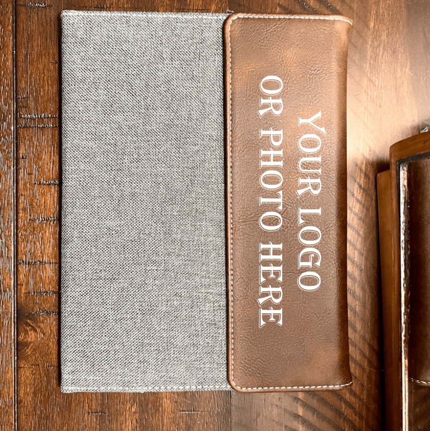 Personalized Company Logo Portfolio for her, Customized Gifts for Women by Groovy Girl Gifts