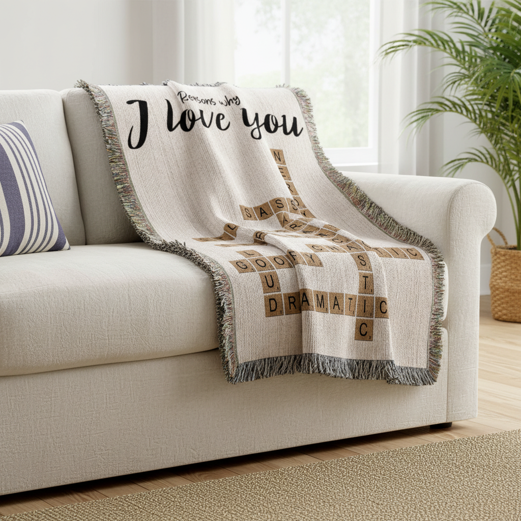 Reasons I Love You Blanket