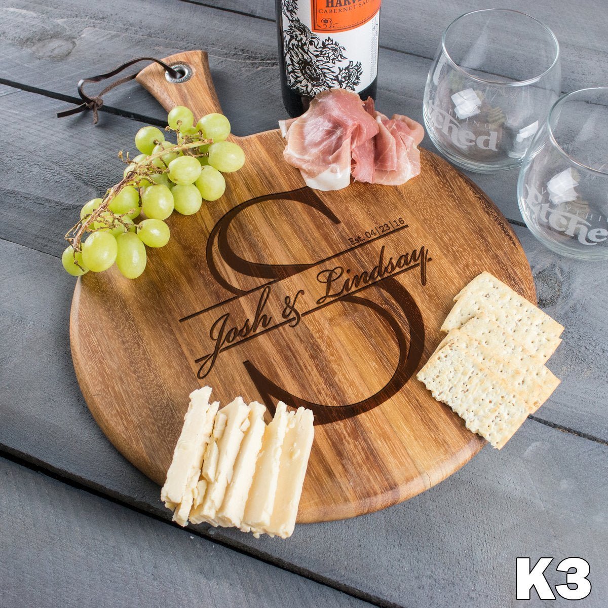 Cutting Board Charcuterie Master Board - Design: K3