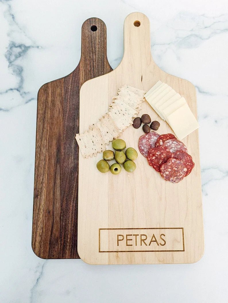 Cutting Board Personalized Wood Charcuterie Board