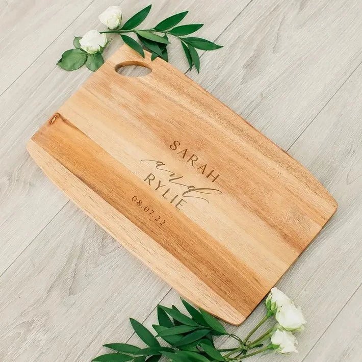 Cutting Boards Love Splice: Personalized Duo Cutting &amp; Serving Board