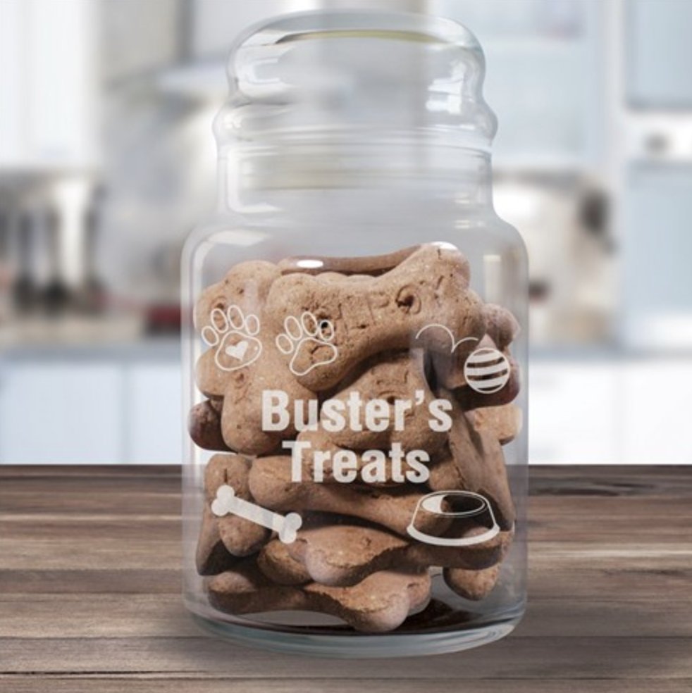 Dog Treat Custom Dog Treat Jar