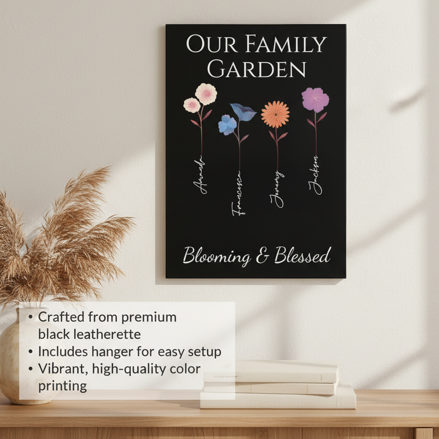 Our Family Garden Sign