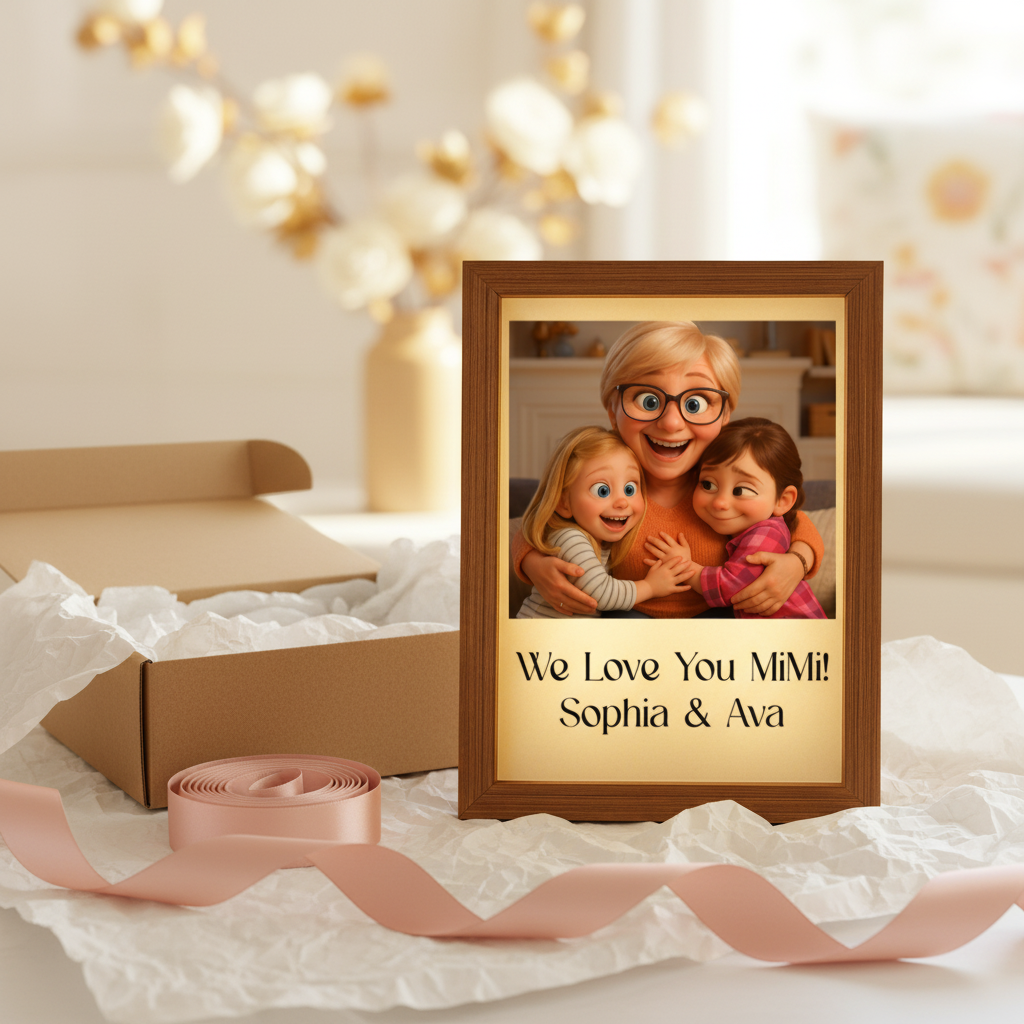 Animated Light Up Picture Frame