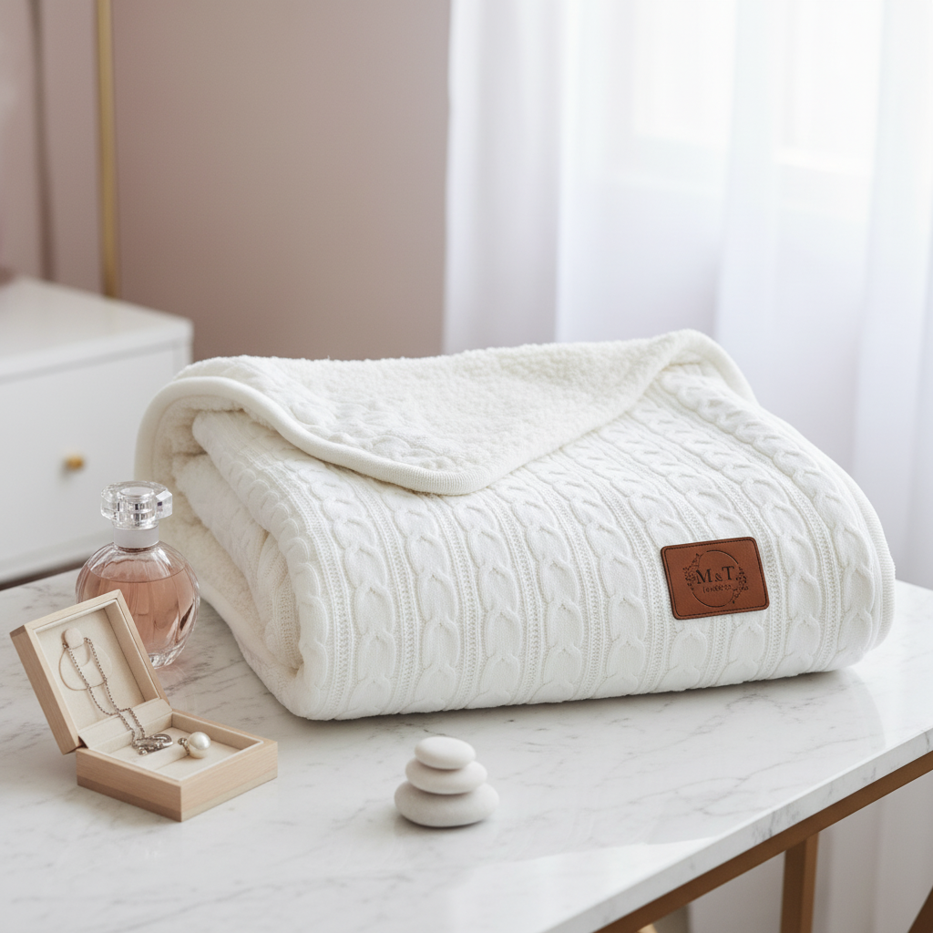 Cozy Embrace Personalized Blanket