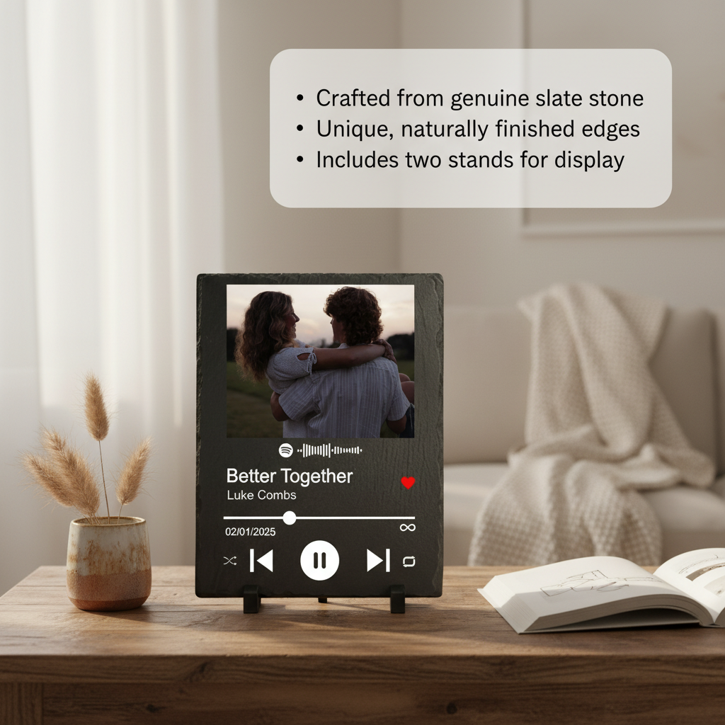 Spotify Scannable Song Plaque