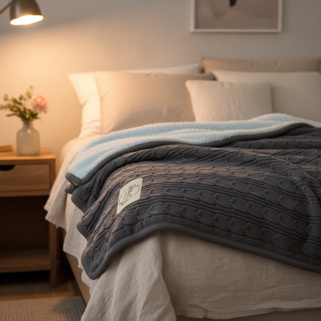 Cozy Embrace Personalized Blanket