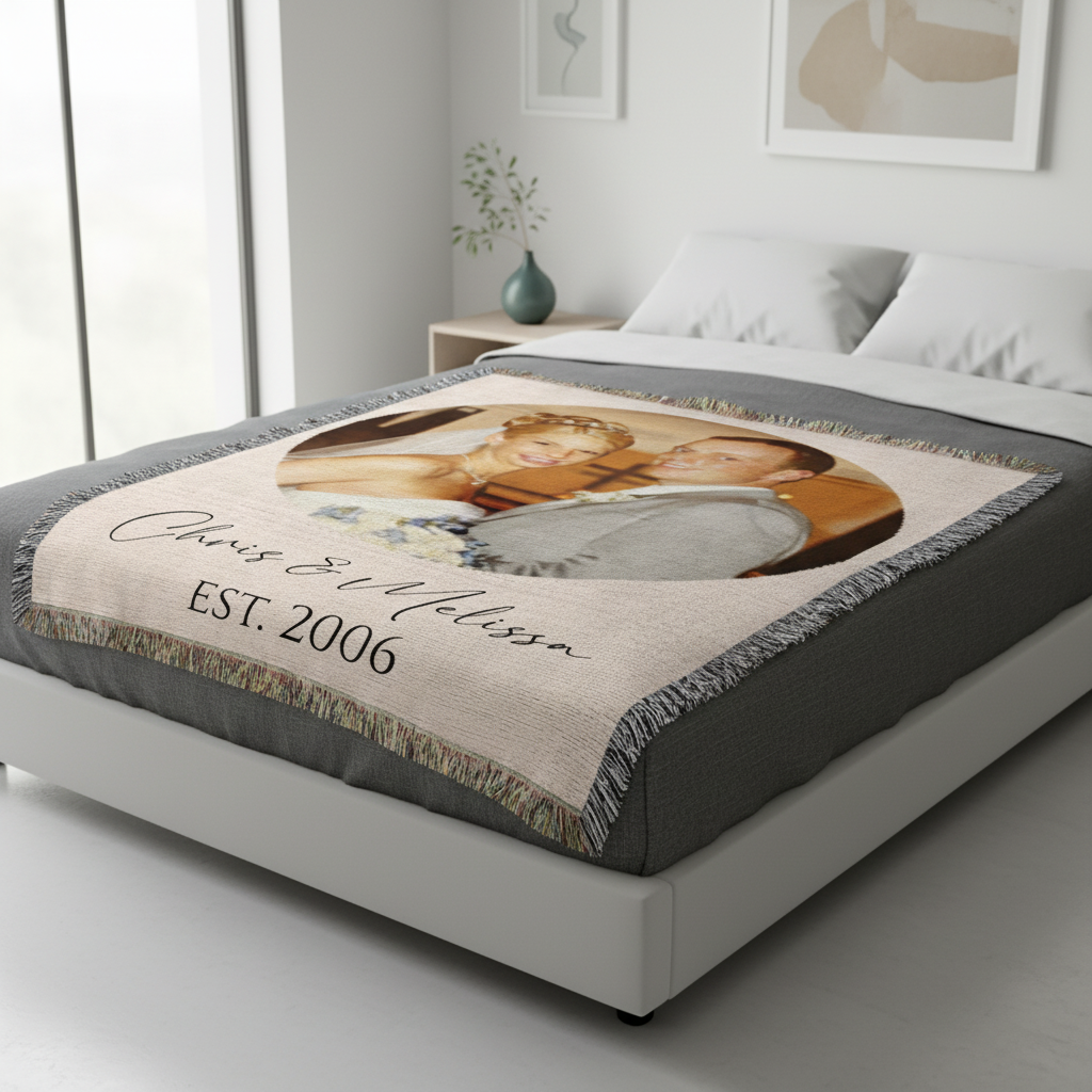 Wrapped in Love Photo Blanket