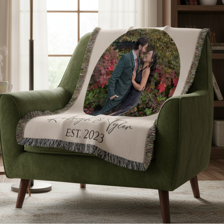 Wrapped in Love Photo Blanket