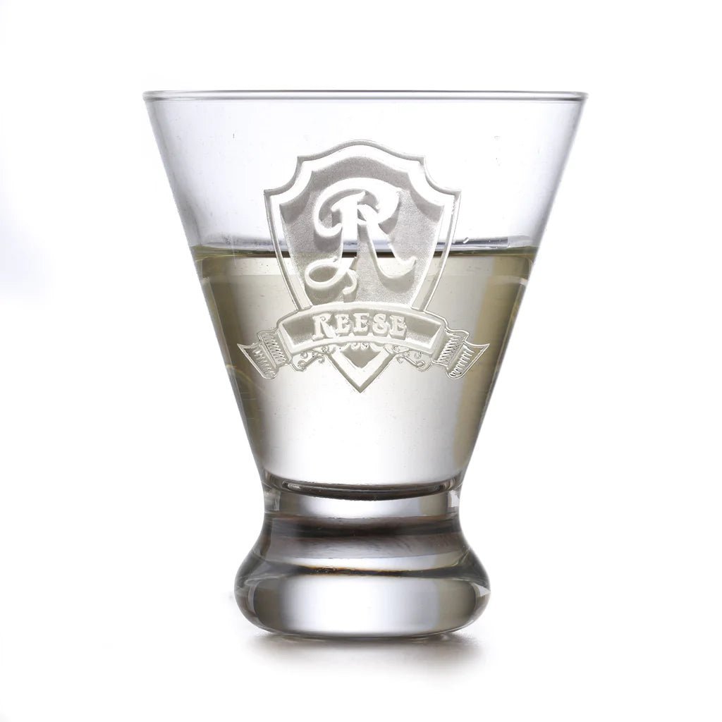 Drinkware Engraved Cosmopolitan Glass