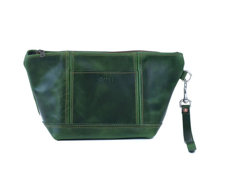 Luxe Leather Toiletry Bag