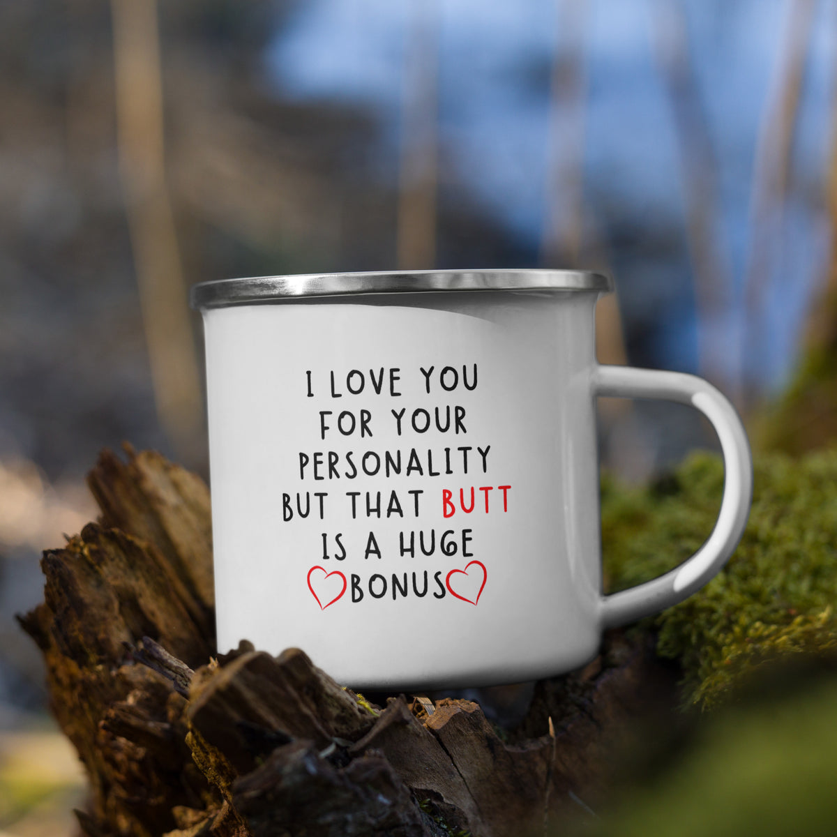 Funny Valentine&#39;s Day Campfire Mug