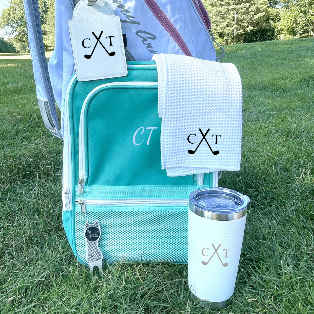 Personalized Perfect Swing: Custom Golf Gift Set for her, Customized Gifts for Women by Groovy Girl Gifts