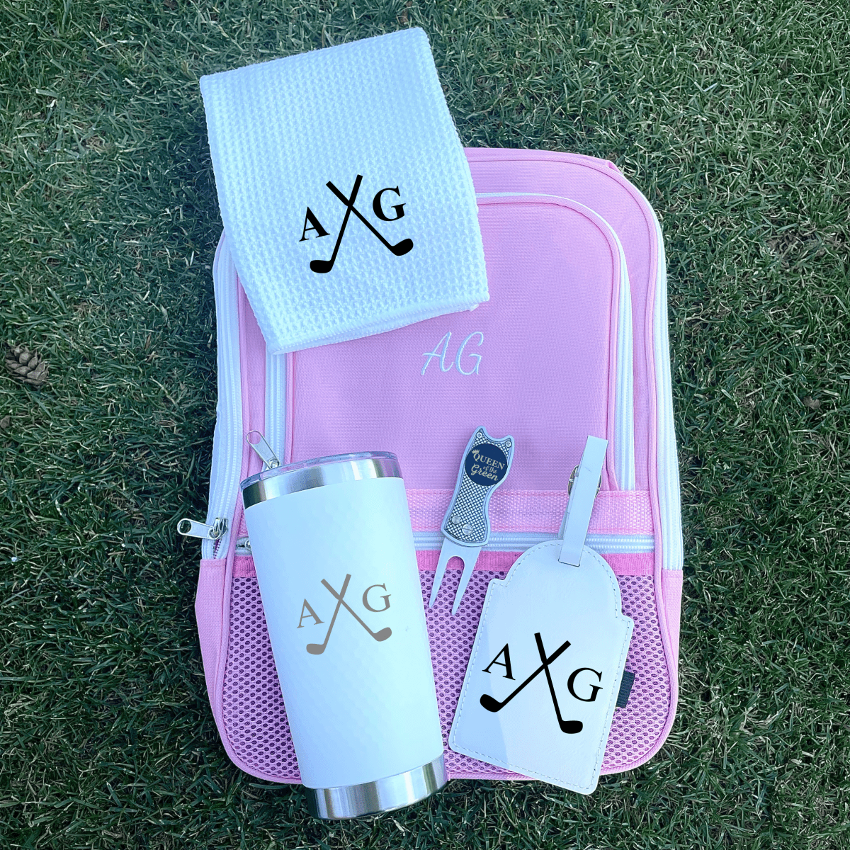 Personalized Perfect Swing: Custom Golf Gift Set for her, Customized Gifts for Women by Groovy Girl Gifts