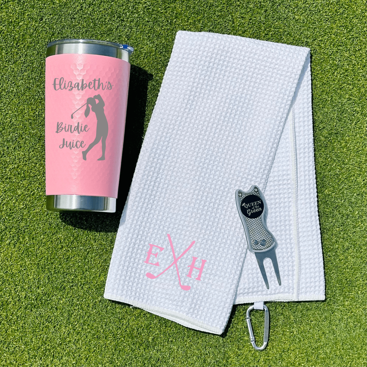 Personalized Birdie Juice Golf Set for her, Customized Gifts for Women by Groovy Girl Gifts