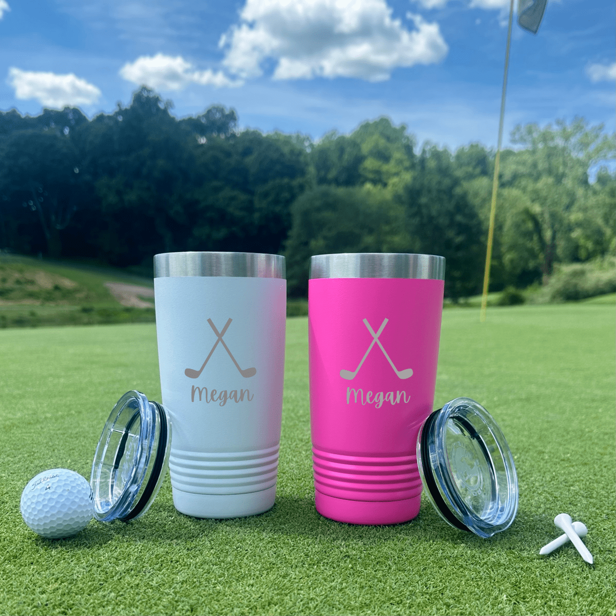 Personalized Tee Time Treasures Set for her, Customized Gifts for Women by Groovy Girl Gifts