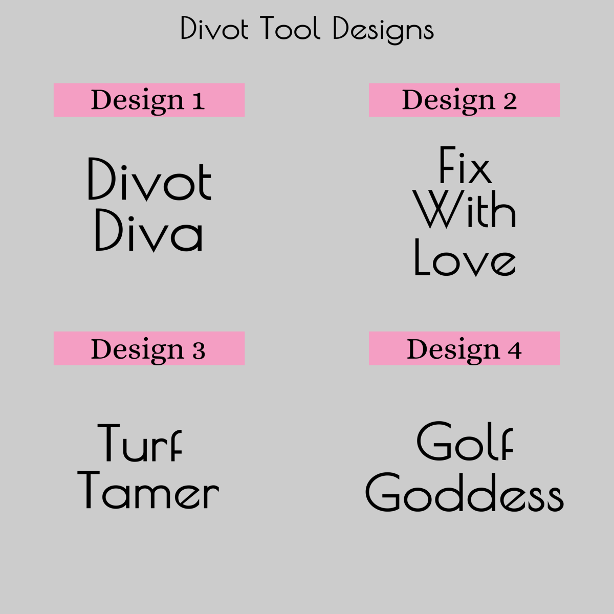 Personalized Swing &amp; Sip Golf Gift Set for her, Customized Gifts for Women by Groovy Girl Gifts