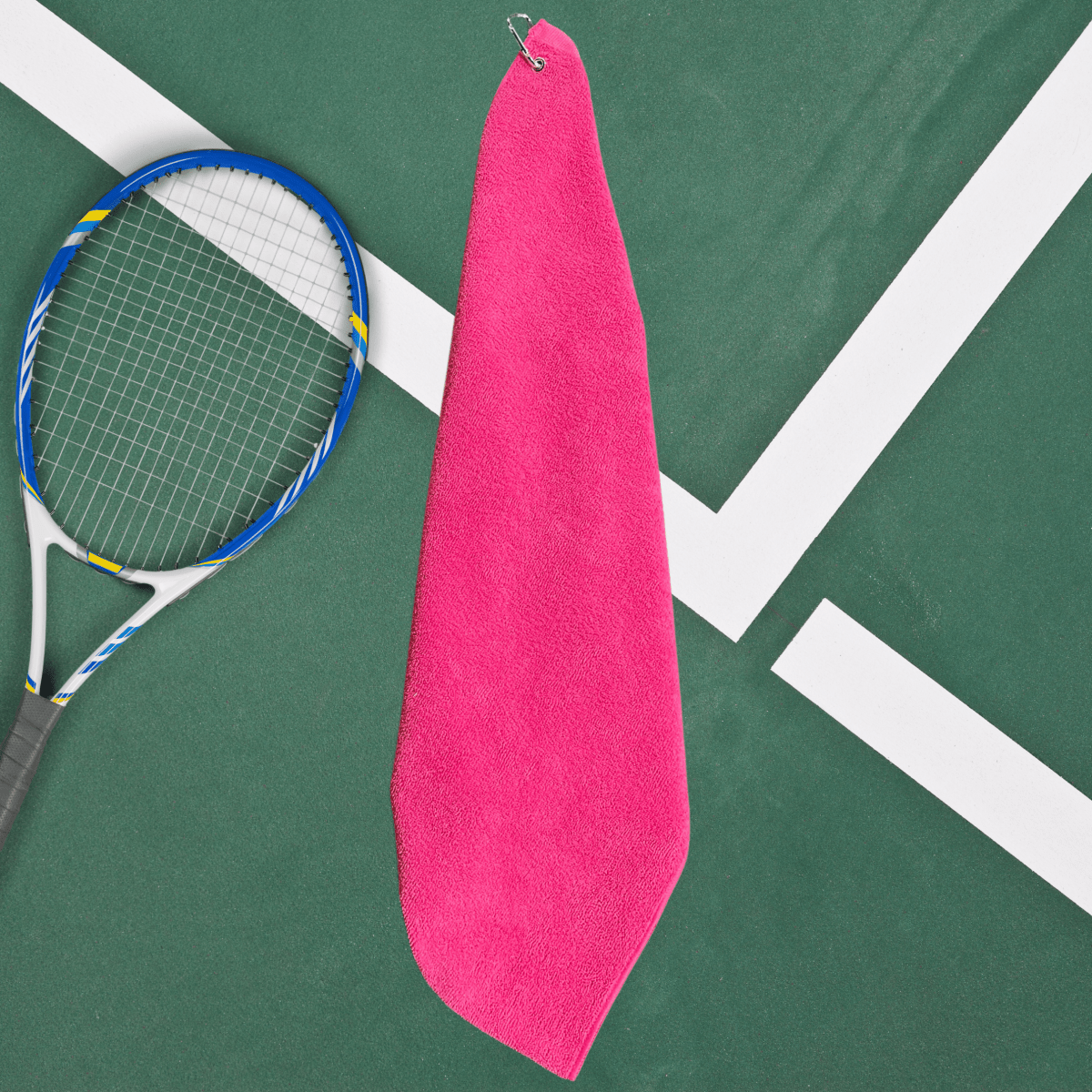 Personalized Racket Royale Custom Tennis Towel for her, Customized Gifts for Women by Groovy Girl Gifts