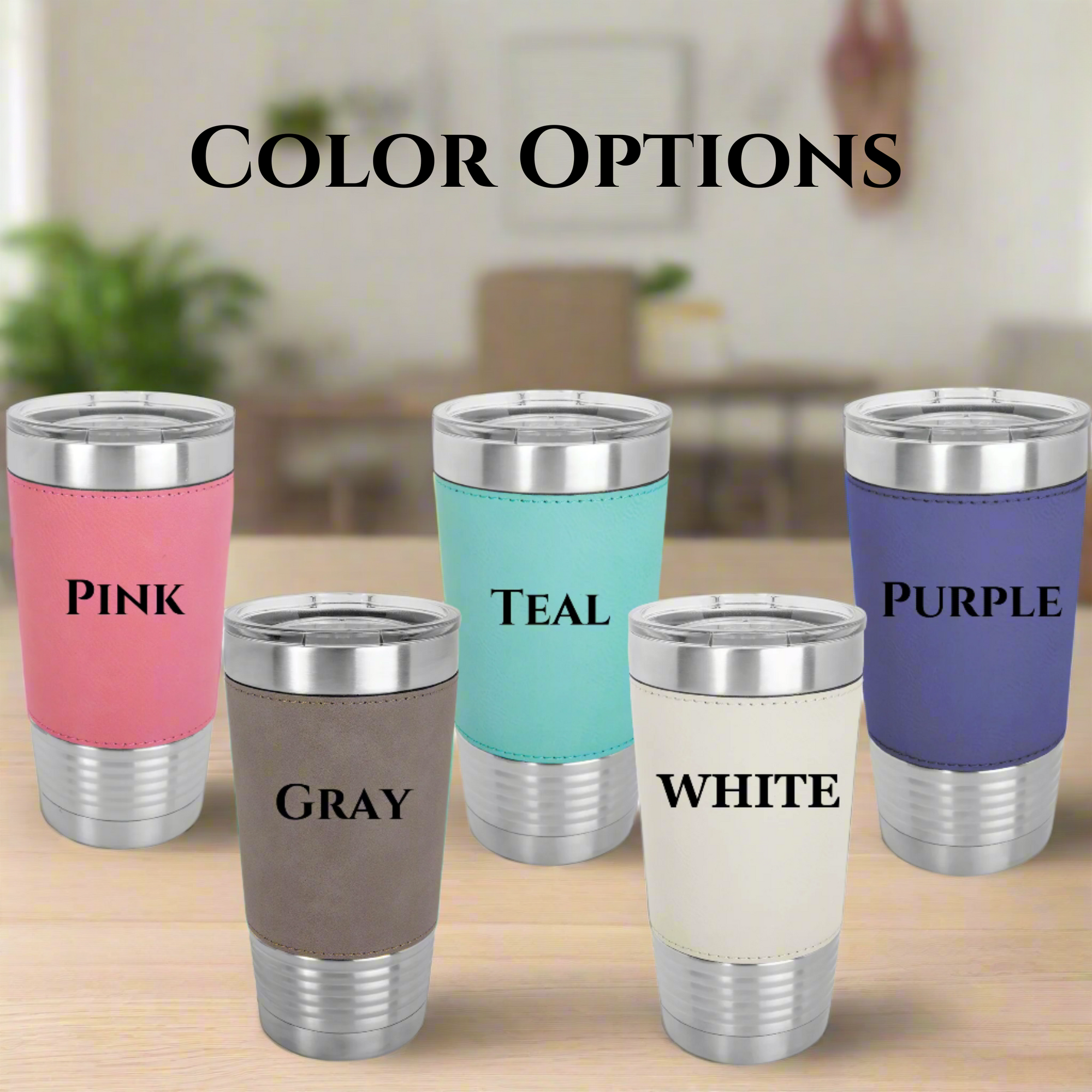 Personalized Birth Flower Tumbler