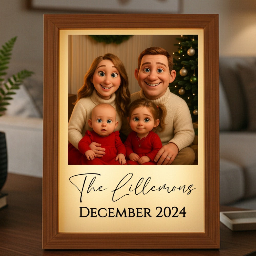 Animated Family Photo Light Box