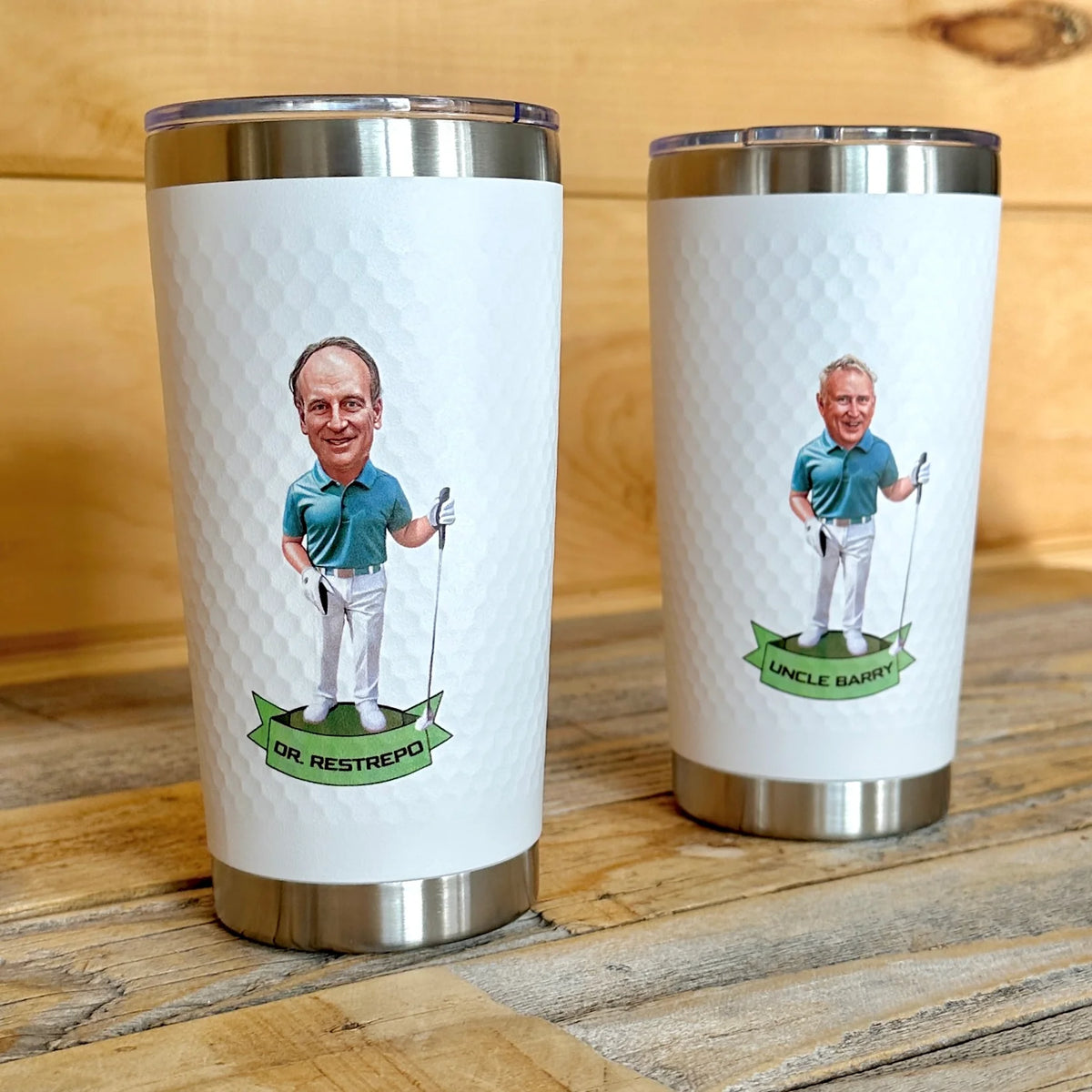 Personalized Fairway Fun Golf Tumbler for her, Customized Gifts for Women by Groovy Girl Gifts
