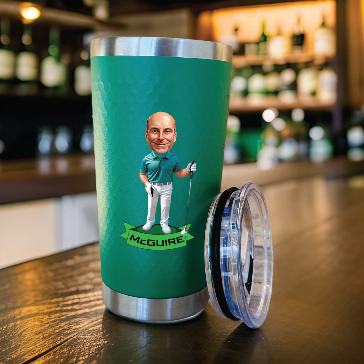 Personalized Fairway Fun Golf Tumbler for her, Customized Gifts for Women by Groovy Girl Gifts