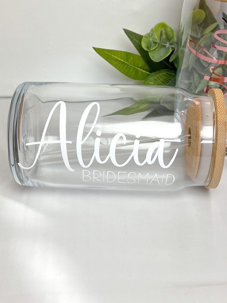 Glass Cute Coffee Can