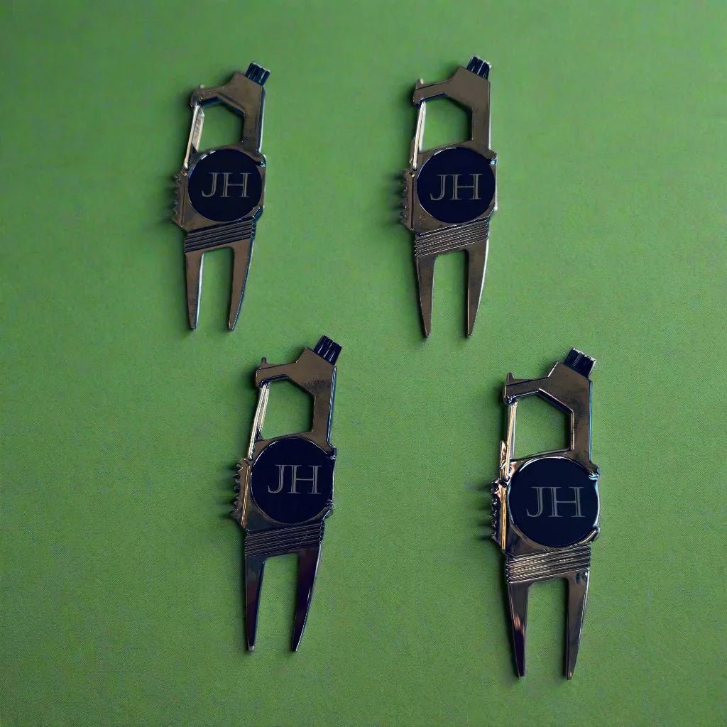 Personalized 5 - in - 1 Golf Multi Tool with Custom Logo for her, Customized Gifts for Women by Groovy Girl Gifts