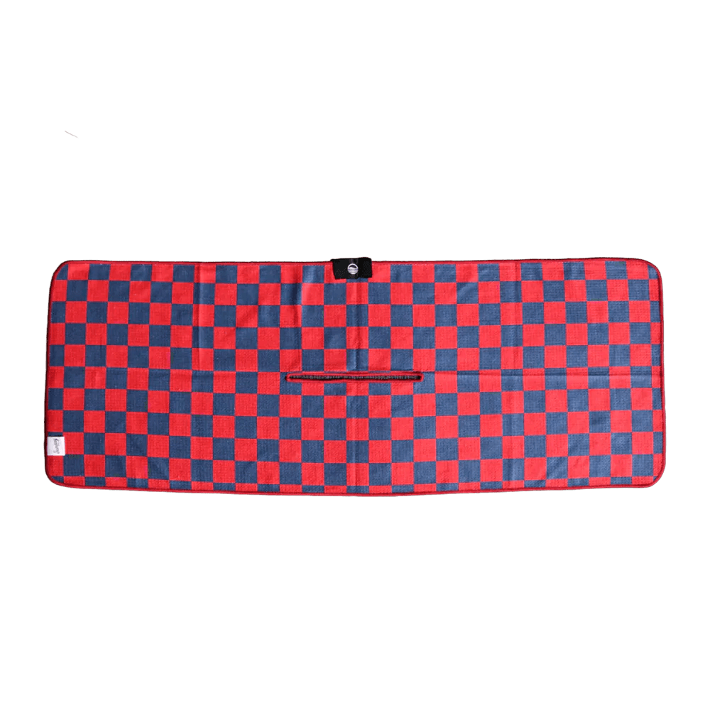 Golf Navy &amp; Red Tailgate Golf Towel