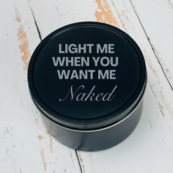 Personalized Sensual Evening Candle for her, Customized Gifts for Women by Groovy Girl Gifts