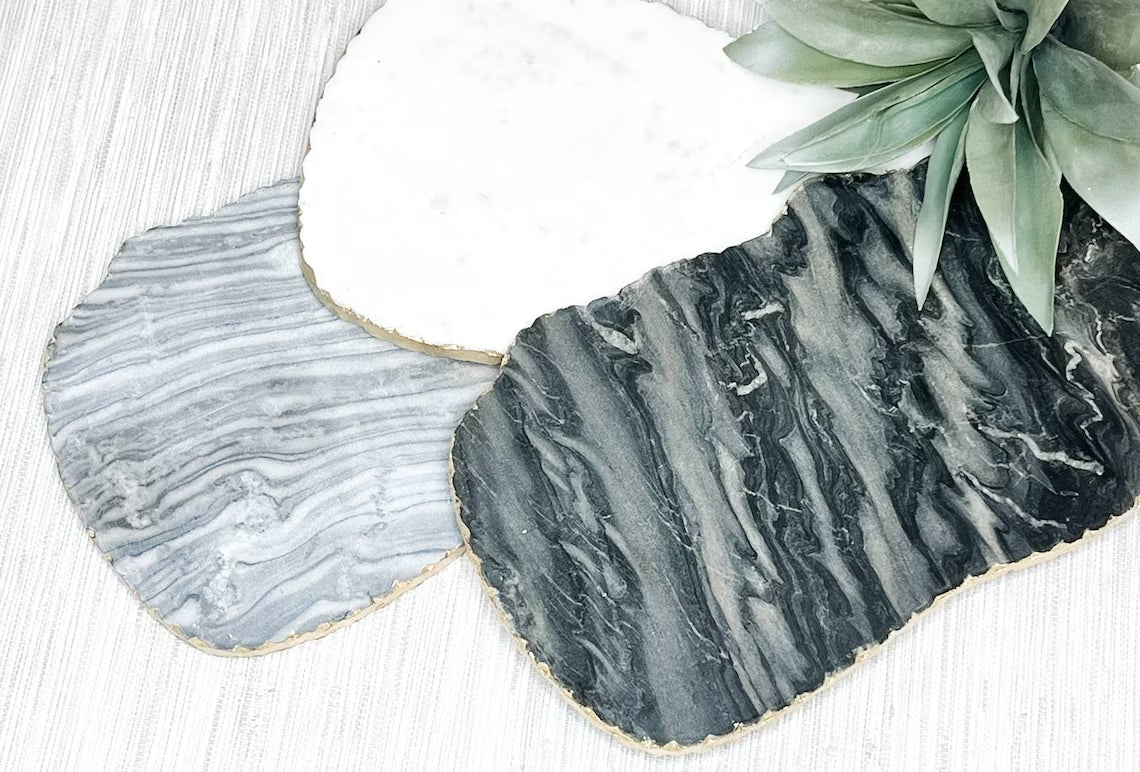 Personalized Marble Charcuterie Board