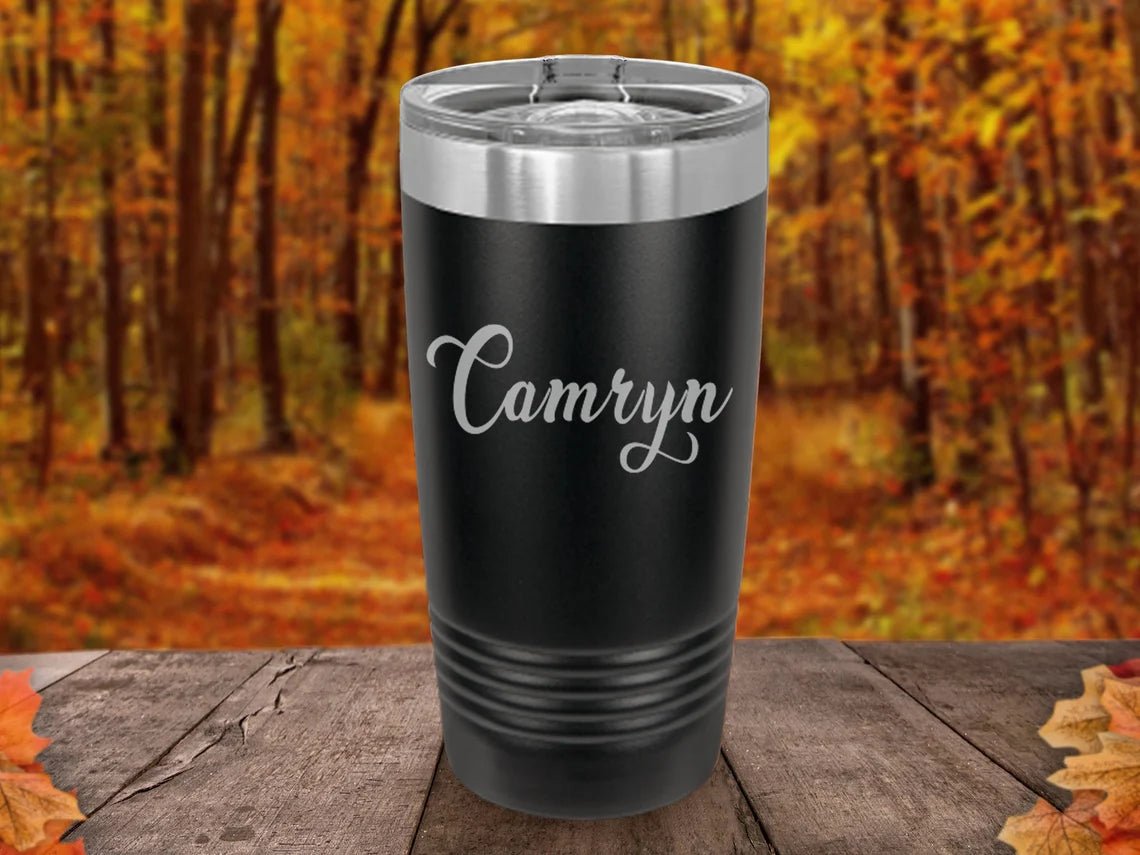 Personalized Custom Halloween Tumbler for her, Customized Gifts for Women by Groovy Girl Gifts
