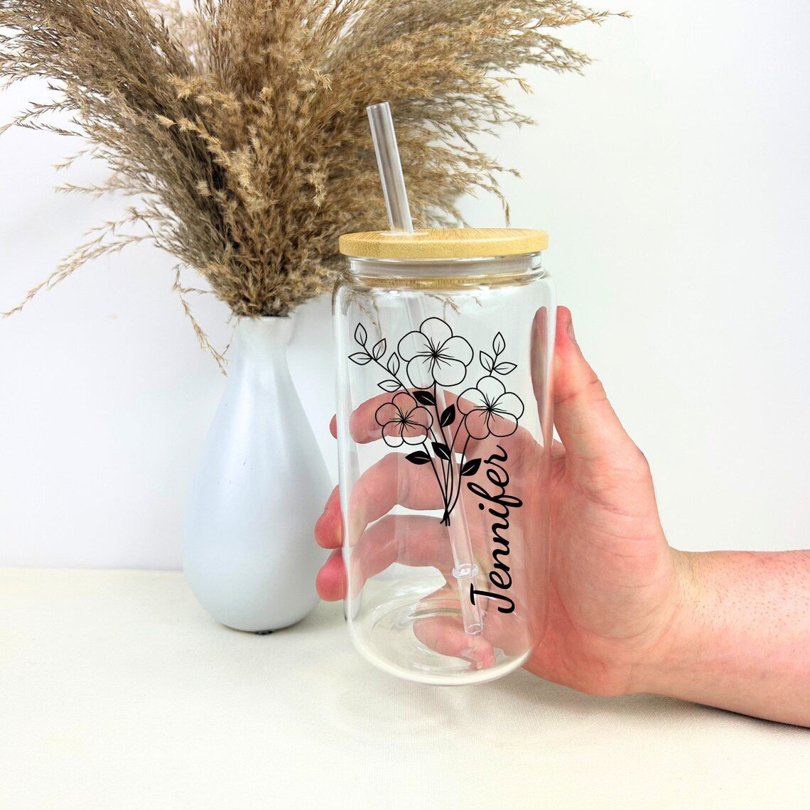 Birth Flower Tumbler