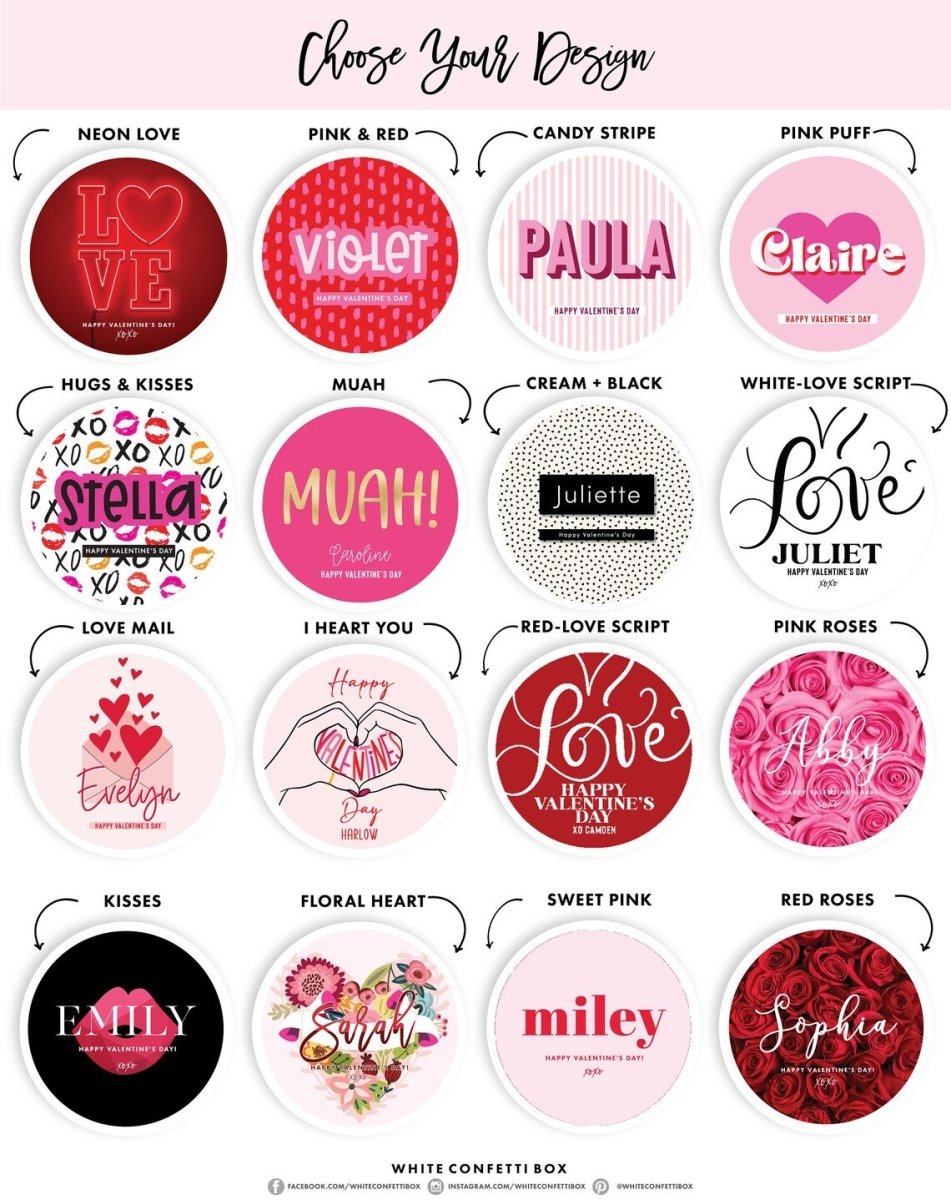 Personalized Valentine Cocktail Gift Set for her, Customized Gifts for Women by Groovy Girl Gifts