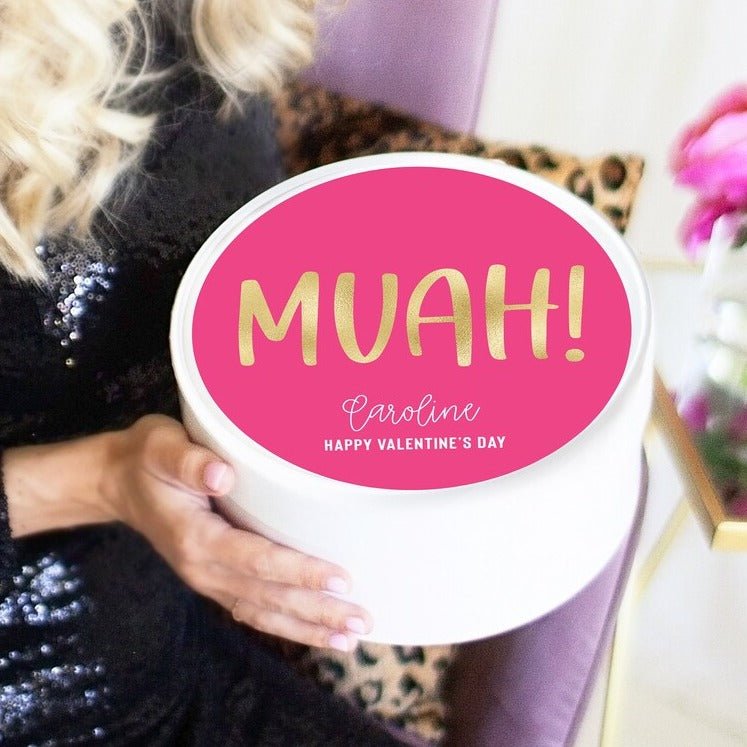 Personalized Valentine Cocktail Gift Set for her, Customized Gifts for Women by Groovy Girl Gifts