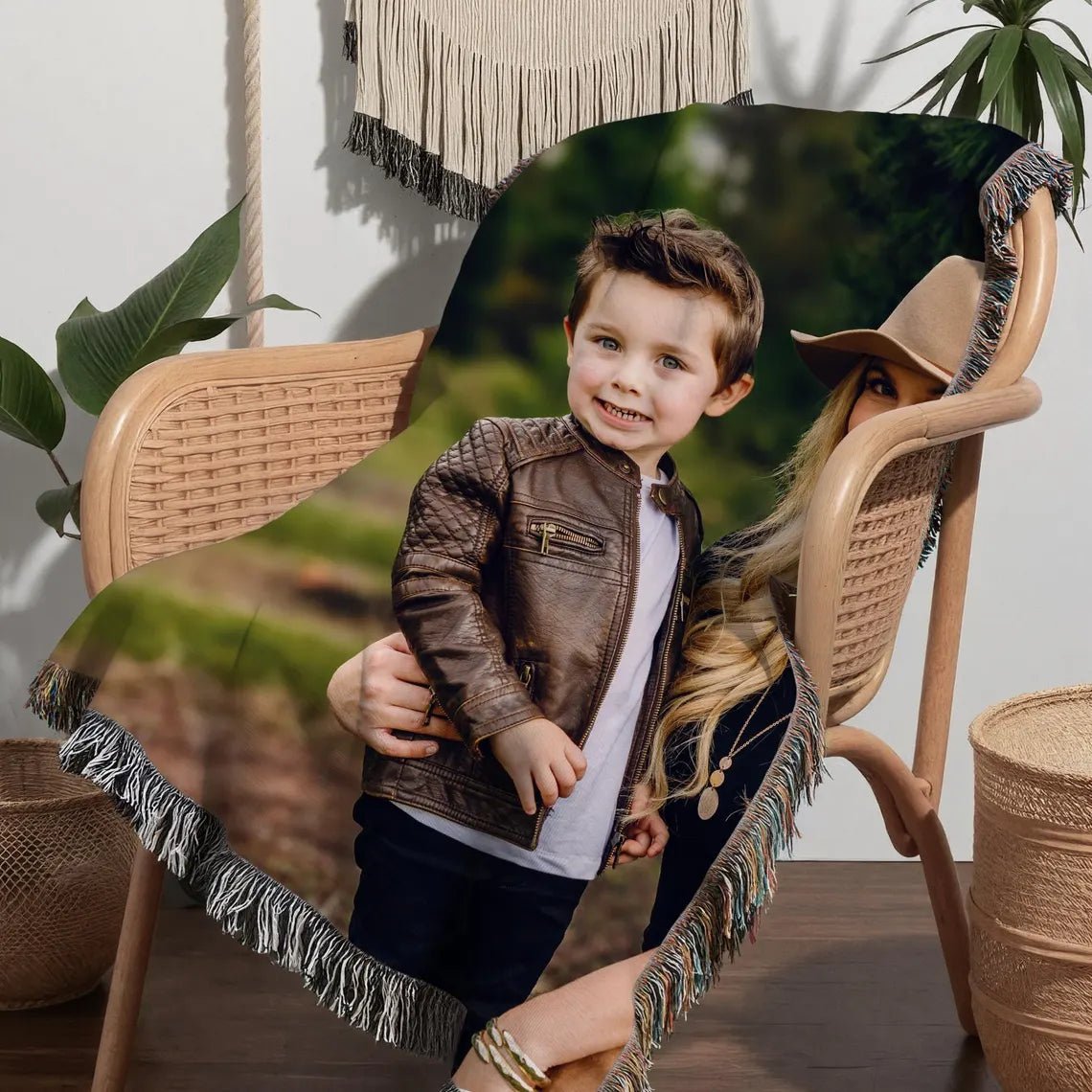 Personalized Picture Perfect Keepsake Blanket for her, Customized Gifts for Women by Groovy Girl Gifts