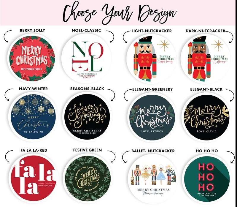 Personalized Love &amp; Joy Holiday Gift Box for her, Customized Gifts for Women by Groovy Girl Gifts