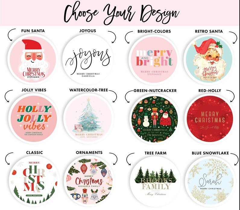 Personalized Love & Joy Holiday Gift Box for her, Customized Gifts for Women by Groovy Girl Gifts