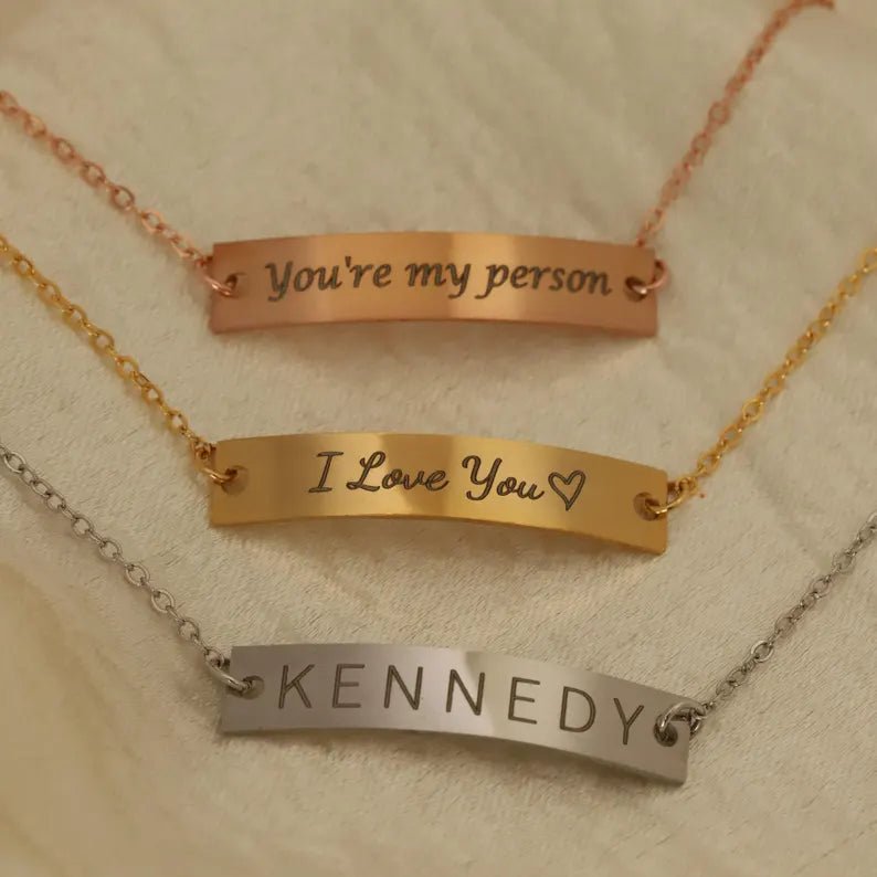 Personalized Custom Timeless Handwriting Bracelet for her, Customized Gifts for Women by Groovy Girl Gifts